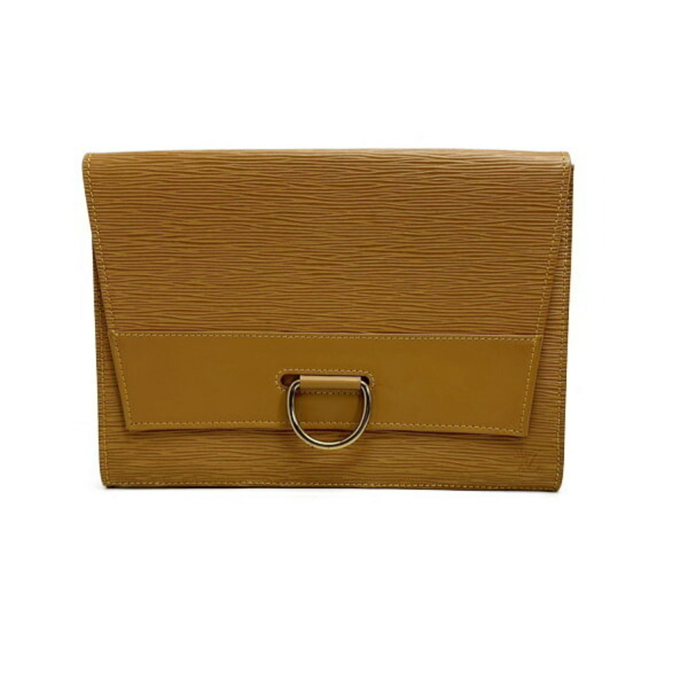 Louis Vuitton Clutch Bag Shoulder Epi Leather Iena Winnipeg Beige